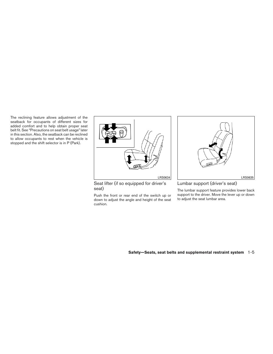 NISSAN 2012 Titan - Owner's Manual User Manual | Page 22 / 406