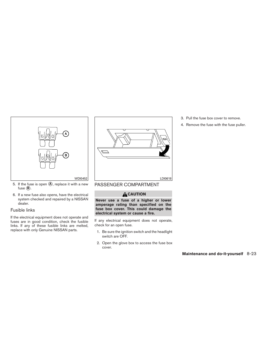 Passenger compartment -23 | NISSAN 2012 Titan - Owner's Manual User Manual | Page 332 / 406