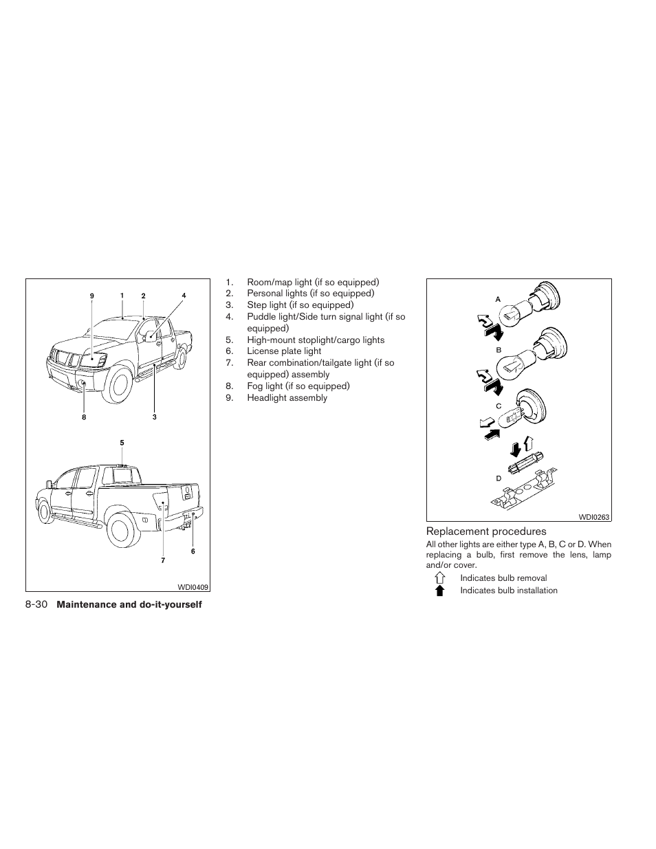 NISSAN 2012 Titan - Owner's Manual User Manual | Page 339 / 406