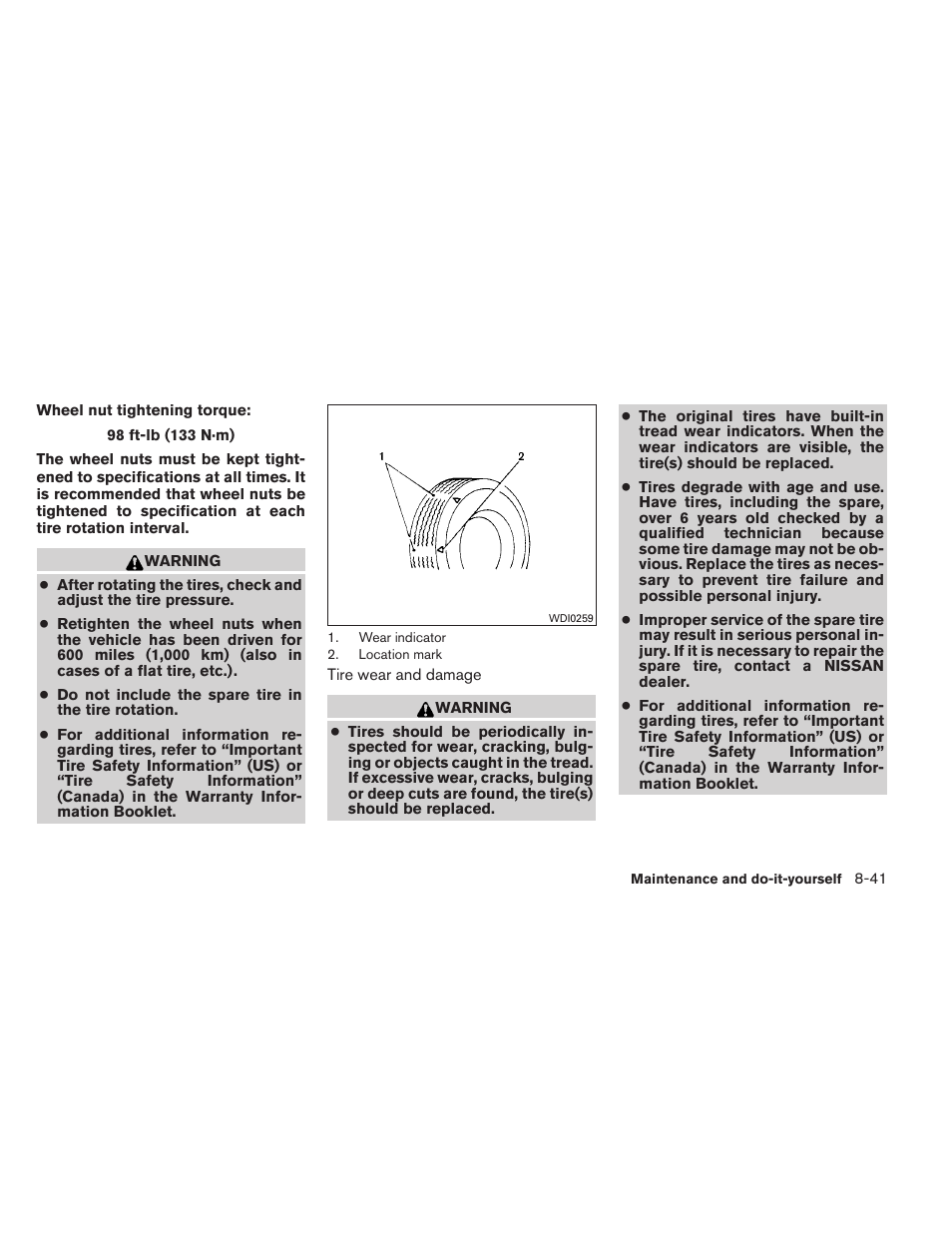 NISSAN 2012 Titan - Owner's Manual User Manual | Page 350 / 406