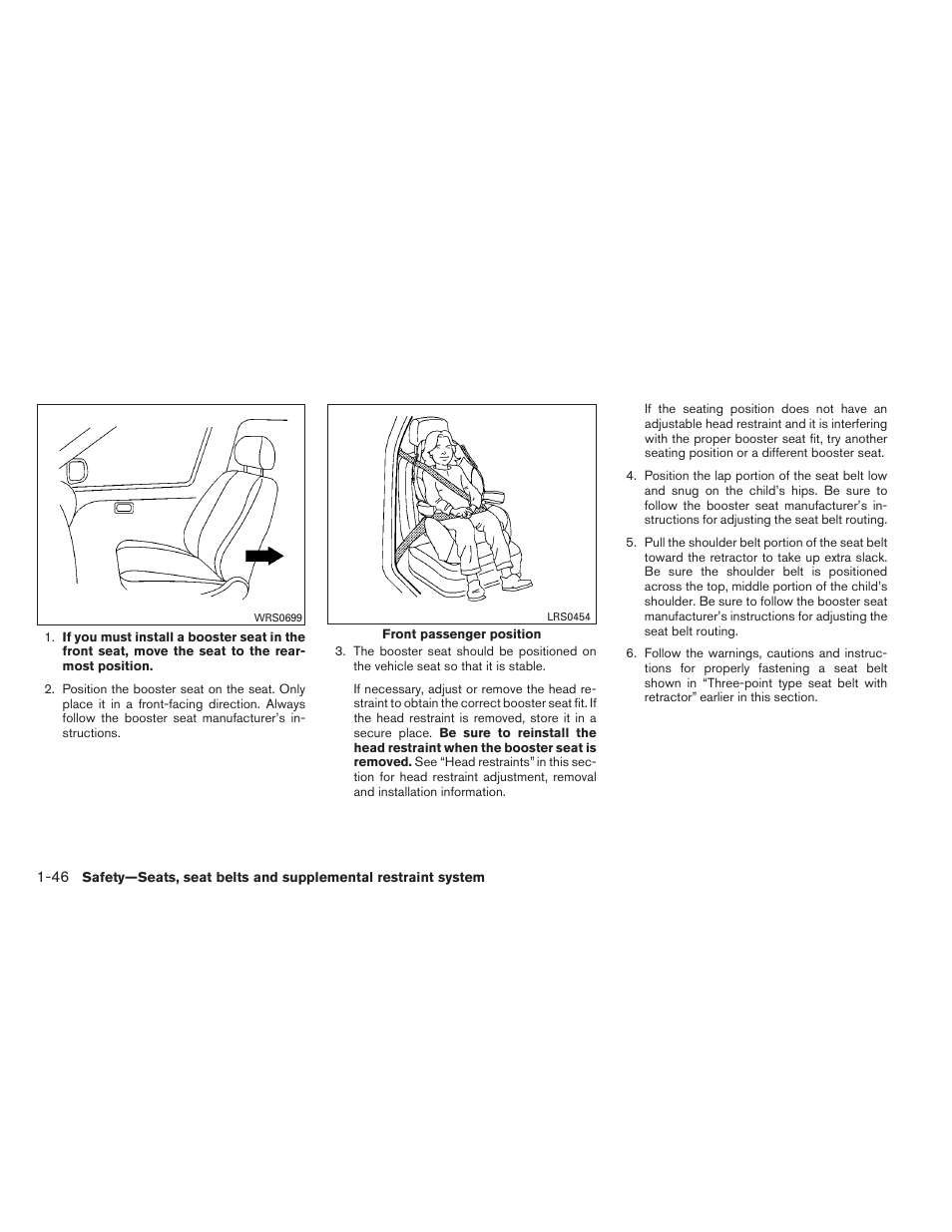 NISSAN 2012 Titan - Owner's Manual User Manual | Page 63 / 406