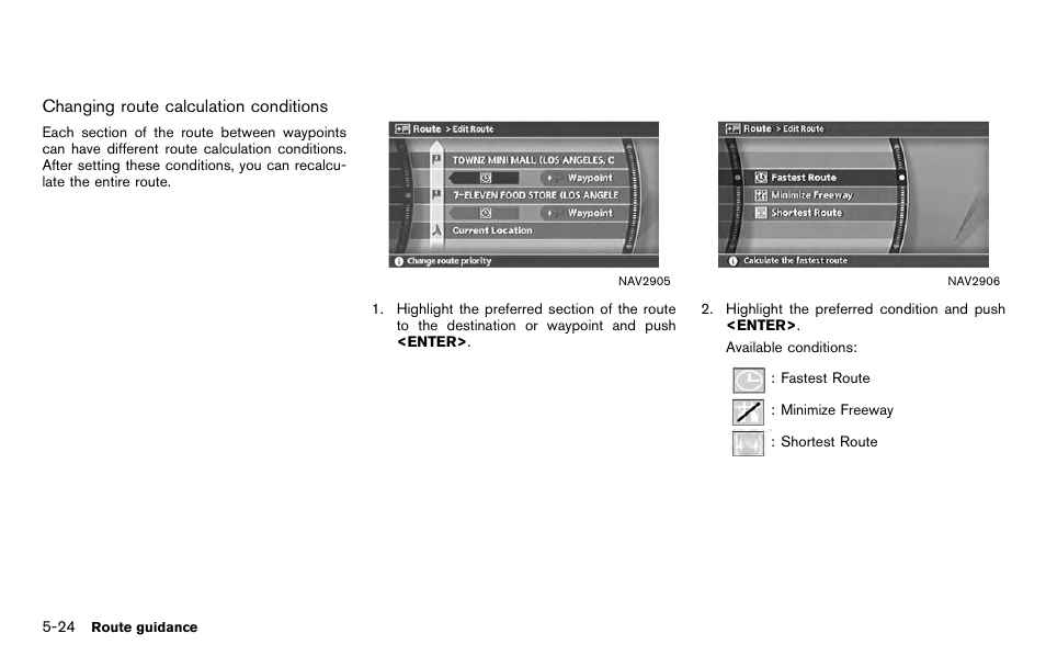 NISSAN 2012 Titan - Navigation System Owner's Manual User Manual | Page 142 / 251