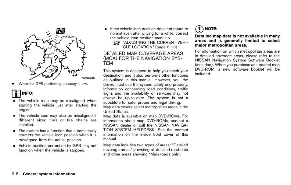 NISSAN 2012 Titan - Navigation System Owner's Manual User Manual | Page 216 / 251