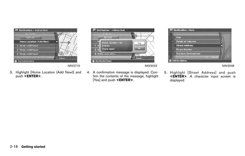 NISSAN 2012 Titan - Navigation System Owner's Manual User Manual | Page 26 / 251