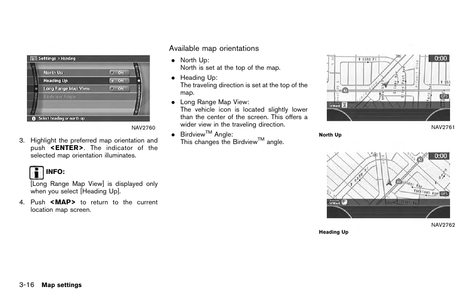 NISSAN 2012 Titan - Navigation System Owner's Manual User Manual | Page 58 / 251
