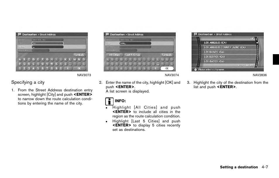 NISSAN 2012 Titan - Navigation System Owner's Manual User Manual | Page 75 / 251