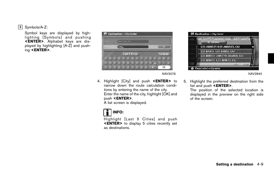 NISSAN 2012 Titan - Navigation System Owner's Manual User Manual | Page 77 / 251