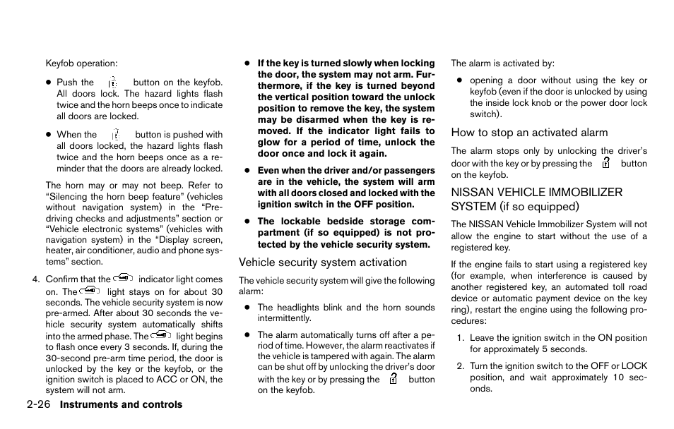 NISSAN 2013 Titan - Owner's Manual User Manual | Page 107 / 458