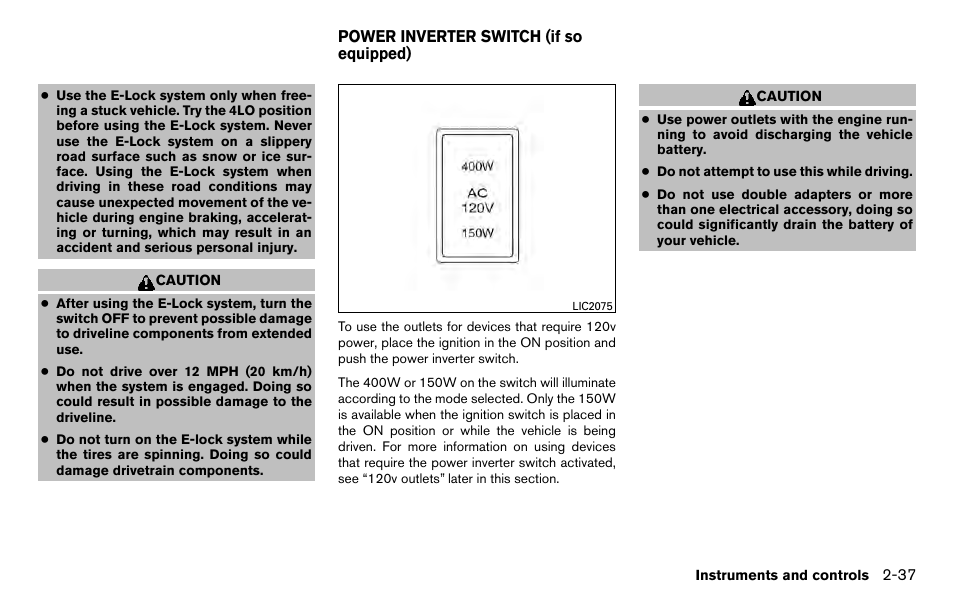 NISSAN 2013 Titan - Owner's Manual User Manual | Page 118 / 458