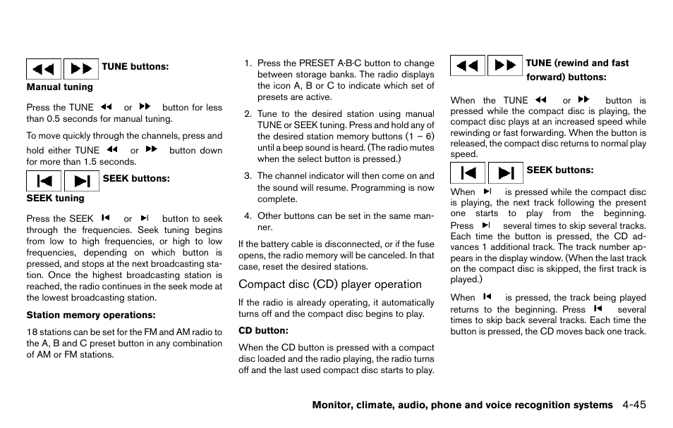 NISSAN 2013 Titan - Owner's Manual User Manual | Page 216 / 458