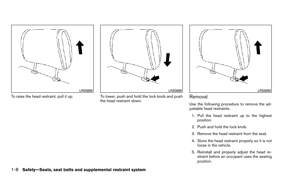 NISSAN 2013 Titan - Owner's Manual User Manual | Page 25 / 458