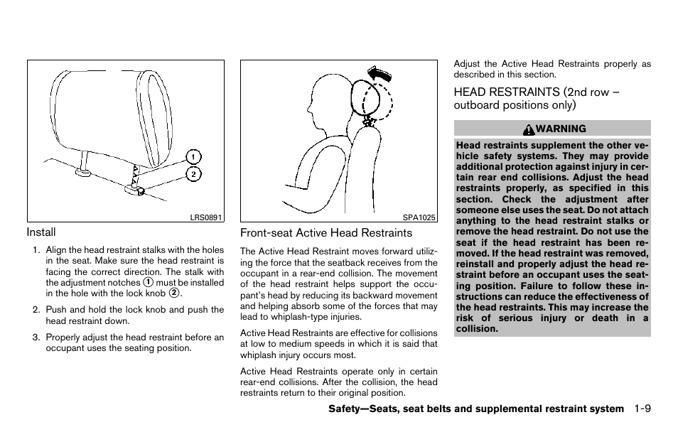 NISSAN 2013 Titan - Owner's Manual User Manual | Page 26 / 458