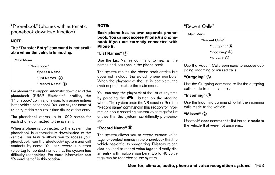 NISSAN 2013 Titan - Owner's Manual User Manual | Page 264 / 458