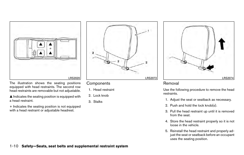 NISSAN 2013 Titan - Owner's Manual User Manual | Page 27 / 458