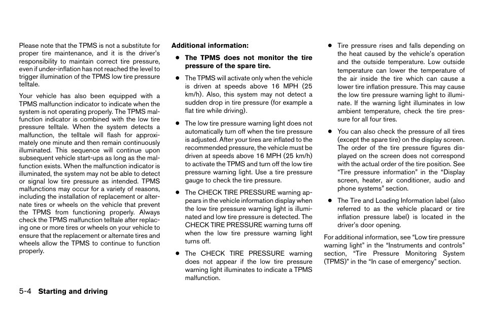 NISSAN 2013 Titan - Owner's Manual User Manual | Page 301 / 458