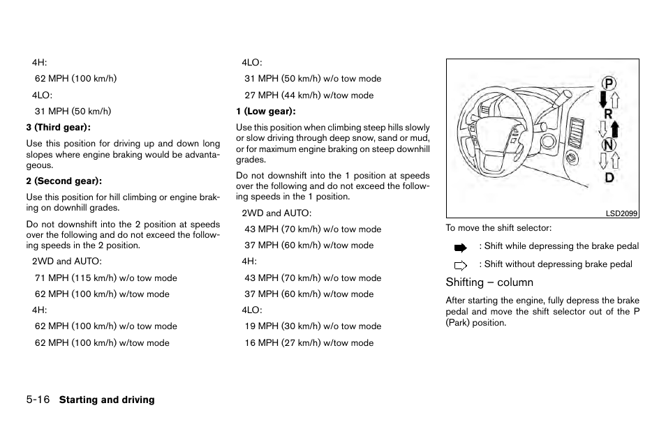 NISSAN 2013 Titan - Owner's Manual User Manual | Page 313 / 458