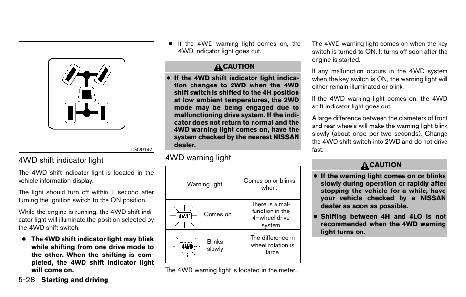 NISSAN 2013 Titan - Owner's Manual User Manual | Page 325 / 458