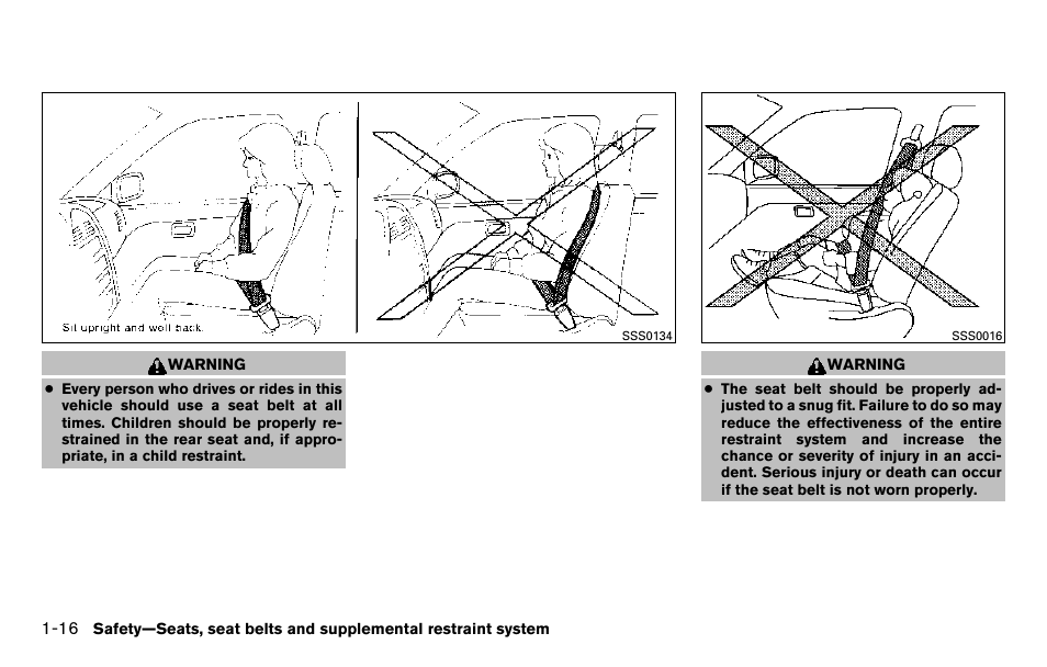 NISSAN 2013 Titan - Owner's Manual User Manual | Page 33 / 458