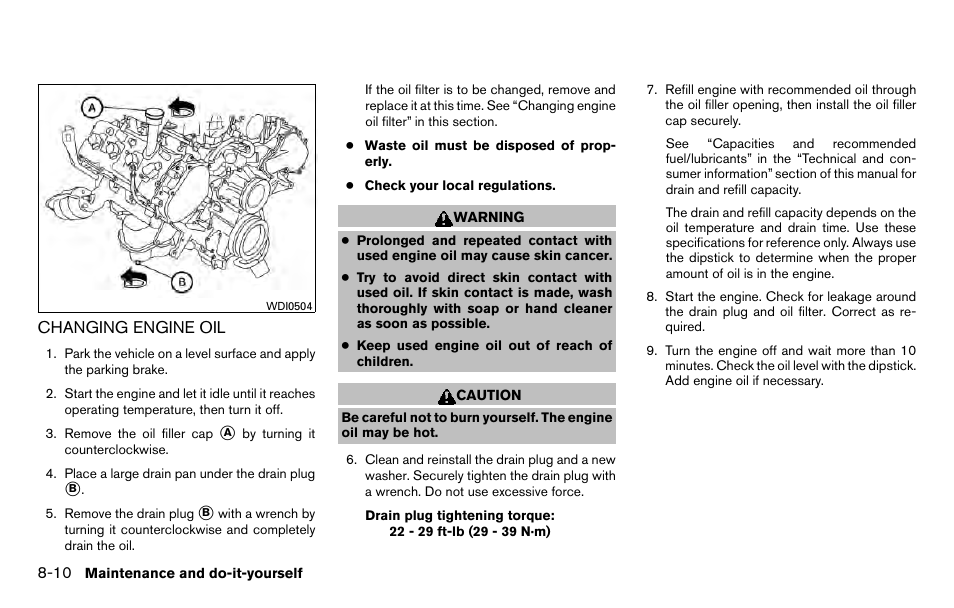 NISSAN 2013 Titan - Owner's Manual User Manual | Page 367 / 458