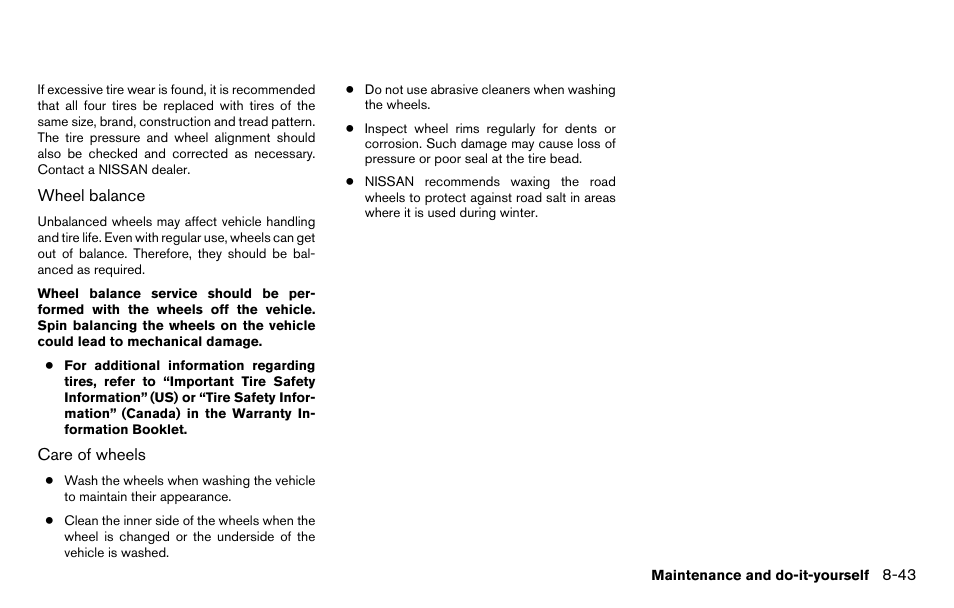 NISSAN 2013 Titan - Owner's Manual User Manual | Page 400 / 458