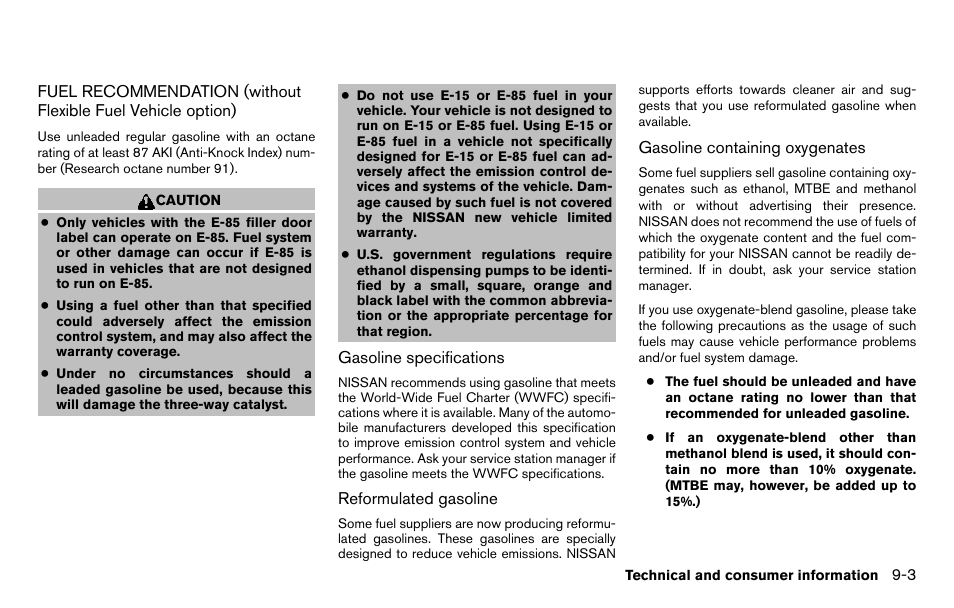 NISSAN 2013 Titan - Owner's Manual User Manual | Page 404 / 458