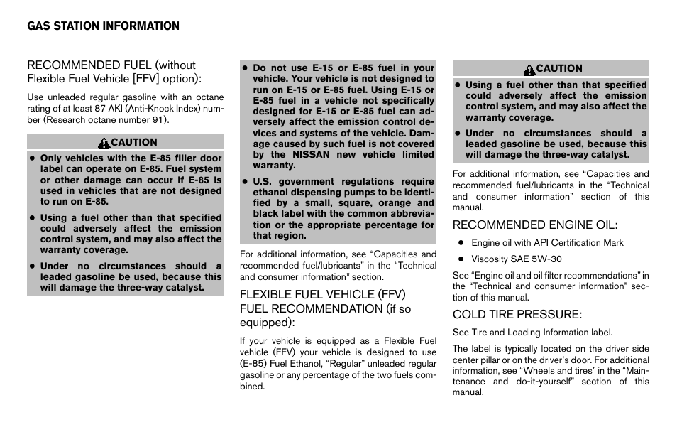 NISSAN 2013 Titan - Owner's Manual User Manual | Page 456 / 458