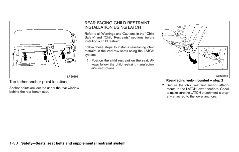 NISSAN 2013 Titan - Owner's Manual User Manual | Page 47 / 458