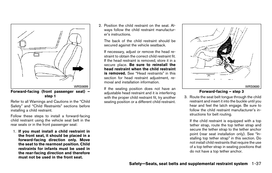 NISSAN 2013 Titan - Owner's Manual User Manual | Page 54 / 458