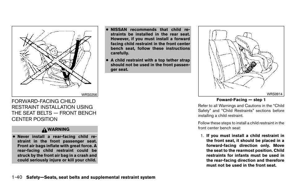 NISSAN 2013 Titan - Owner's Manual User Manual | Page 57 / 458