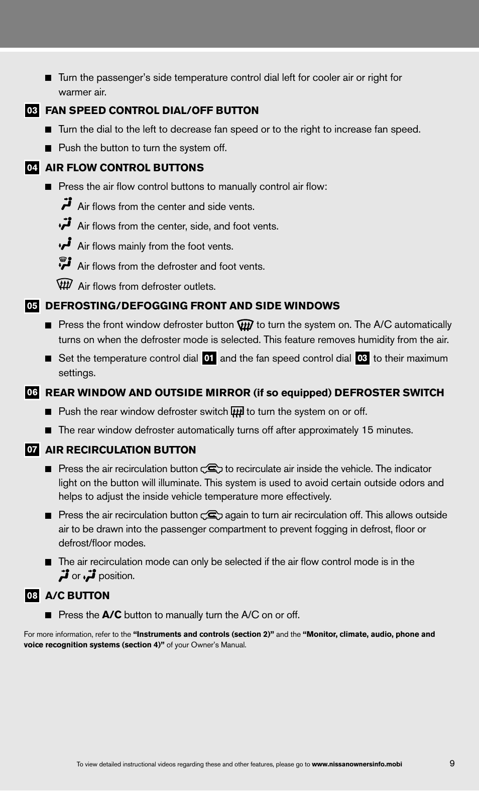 NISSAN 2013 Titan - Quick Reference Guide User Manual | Page 11 / 26