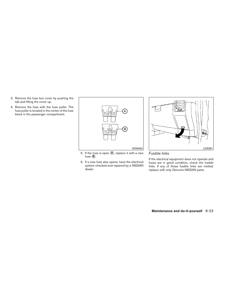 NISSAN 2014 Titan - Owner's Manual User Manual | Page 380 / 455