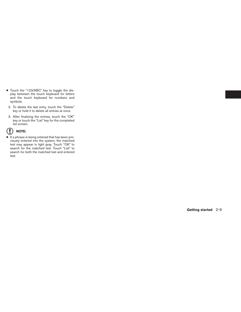 NISSAN 2014 Versa Sedan - Navigation System Owner's Manual User Manual | Page 17 / 104