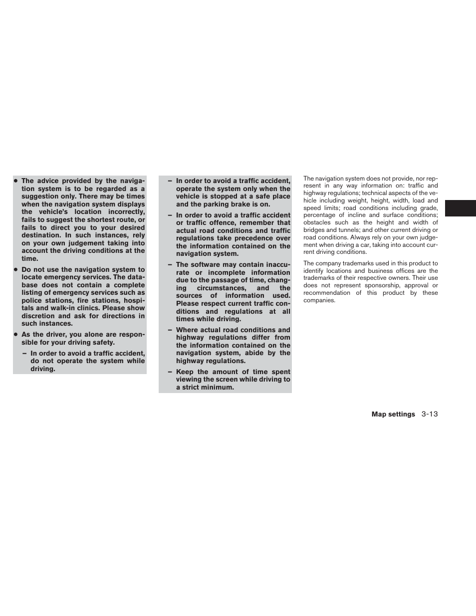 NISSAN 2014 Versa Sedan - Navigation System Owner's Manual User Manual | Page 31 / 104