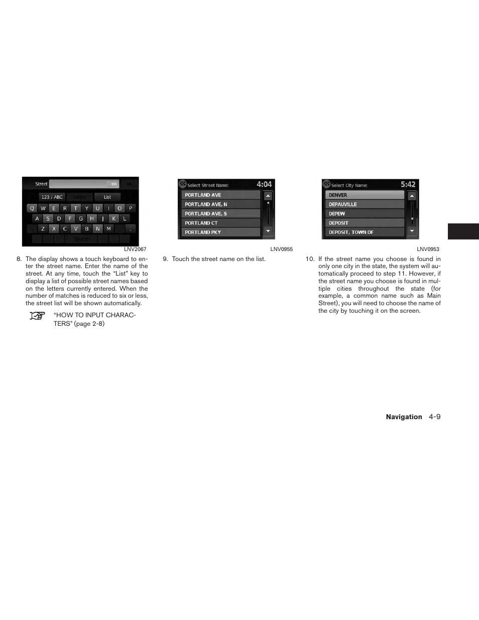 NISSAN 2014 Versa Sedan - Navigation System Owner's Manual User Manual | Page 43 / 104