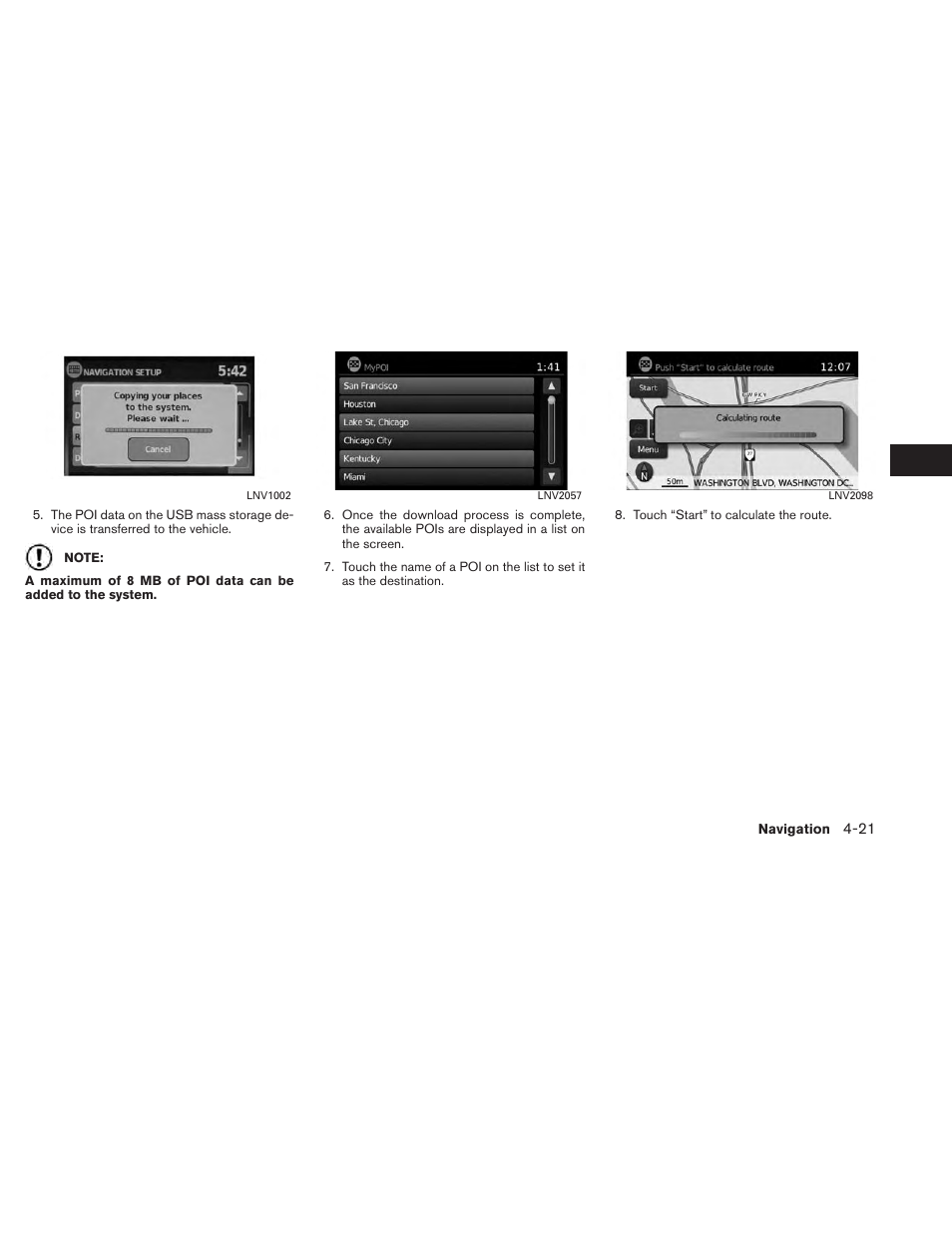 NISSAN 2014 Versa Sedan - Navigation System Owner's Manual User Manual | Page 55 / 104
