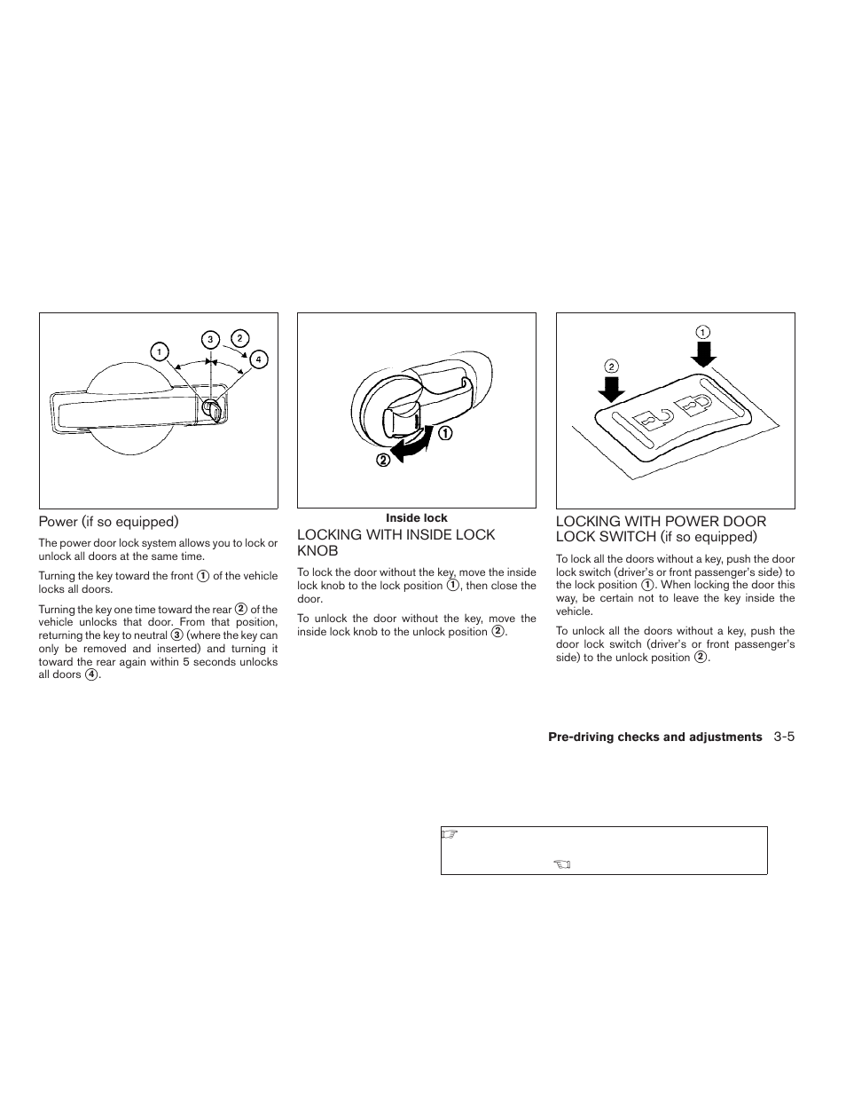 If so equipped) -5 | NISSAN 2008 Versa Hatchback - Owner's Manual User Manual | Page 105 / 304
