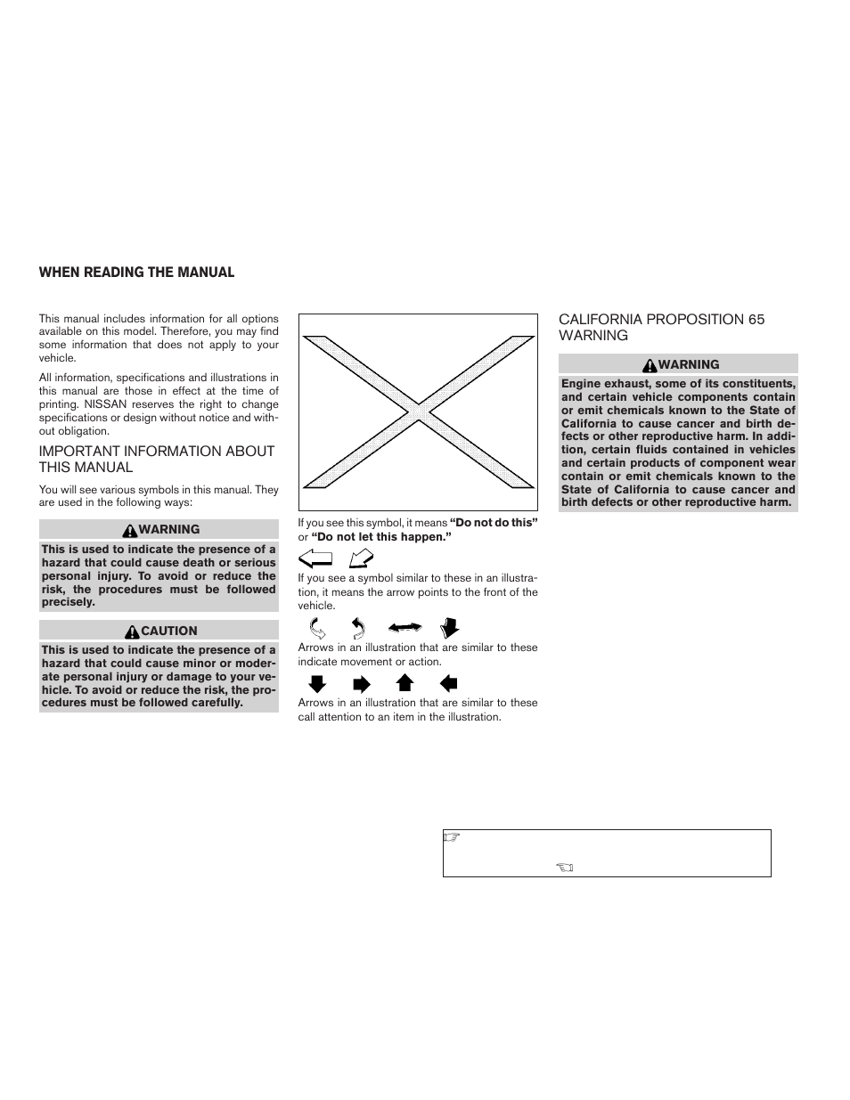 NISSAN 2008 Versa Hatchback - Owner's Manual User Manual | Page 2 / 304