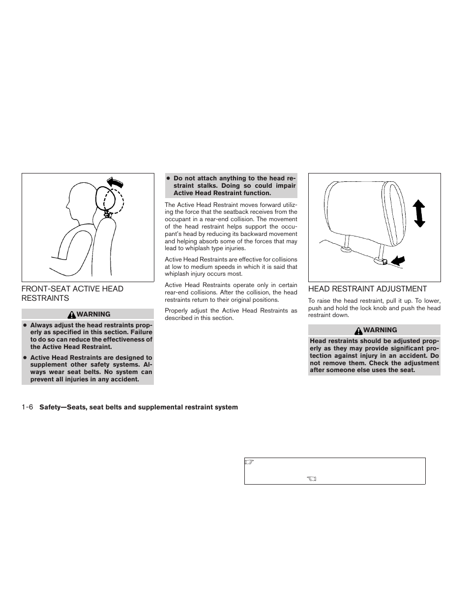 NISSAN 2008 Versa Hatchback - Owner's Manual User Manual | Page 22 / 304
