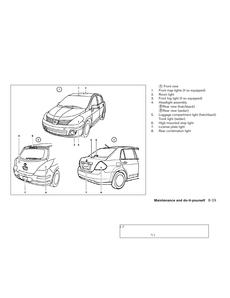 NISSAN 2008 Versa Hatchback - Owner's Manual User Manual | Page 255 / 304