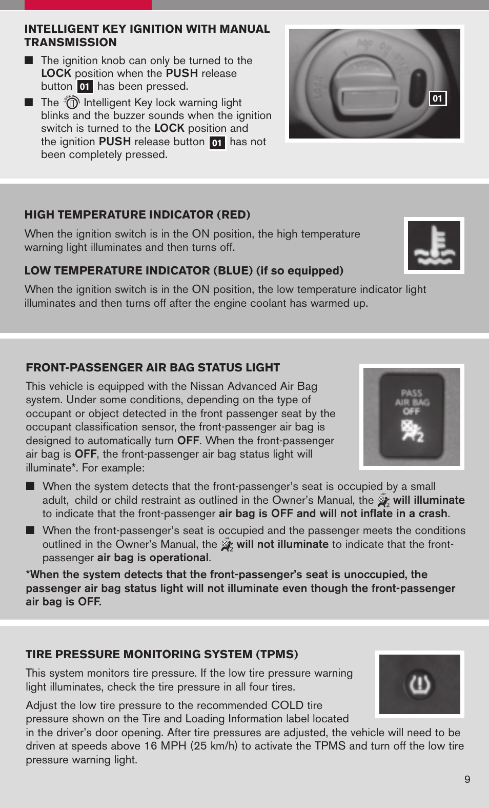 NISSAN 2008 Versa Hatchback - Quick Reference Guide User Manual | Page 11 / 19