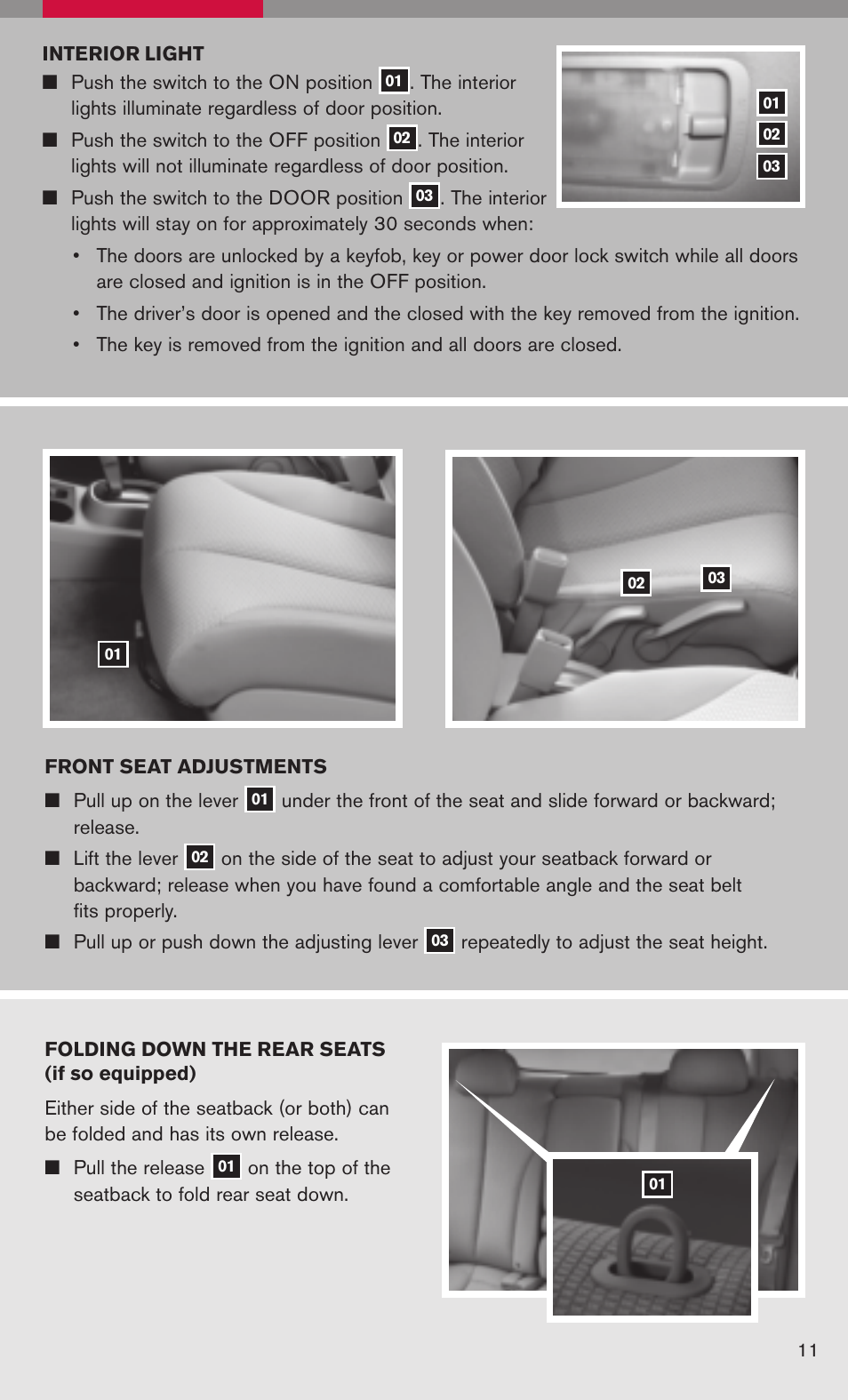 NISSAN 2008 Versa Hatchback - Quick Reference Guide User Manual | Page 13 / 19