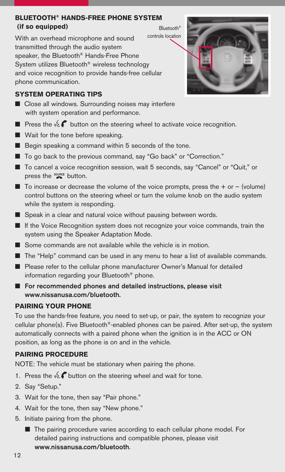 NISSAN 2008 Versa Hatchback - Quick Reference Guide User Manual | Page 14 / 19