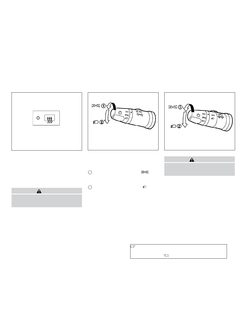 Headlight control switch -19 | NISSAN 2009 Versa Hatchback - Owner's Manual User Manual | Page 89 / 305