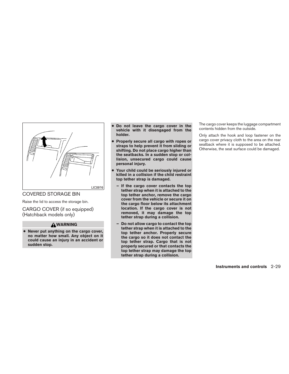 NISSAN 2010 Versa Hatchback - Owner's Manual User Manual | Page 106 / 338