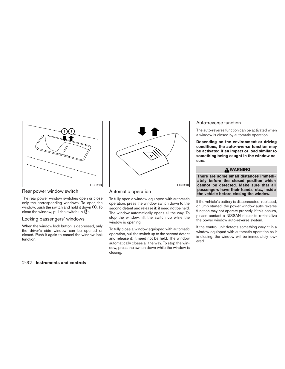 NISSAN 2010 Versa Hatchback - Owner's Manual User Manual | Page 109 / 338