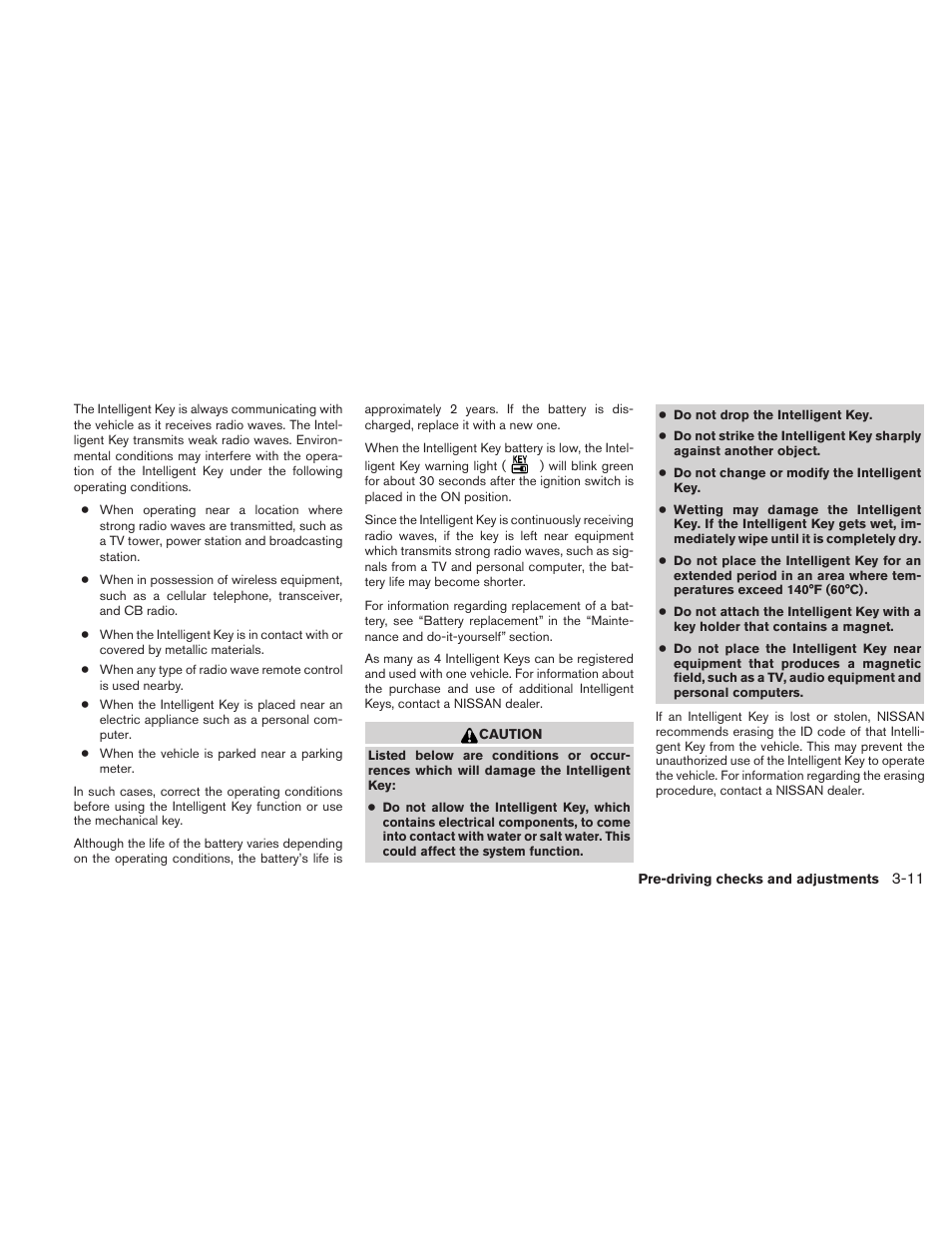 NISSAN 2010 Versa Hatchback - Owner's Manual User Manual | Page 126 / 338