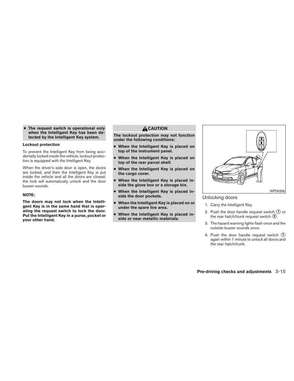 NISSAN 2010 Versa Hatchback - Owner's Manual User Manual | Page 130 / 338