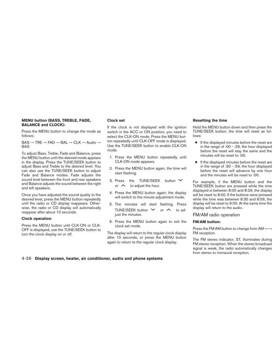 NISSAN 2010 Versa Hatchback - Owner's Manual User Manual | Page 173 / 338
