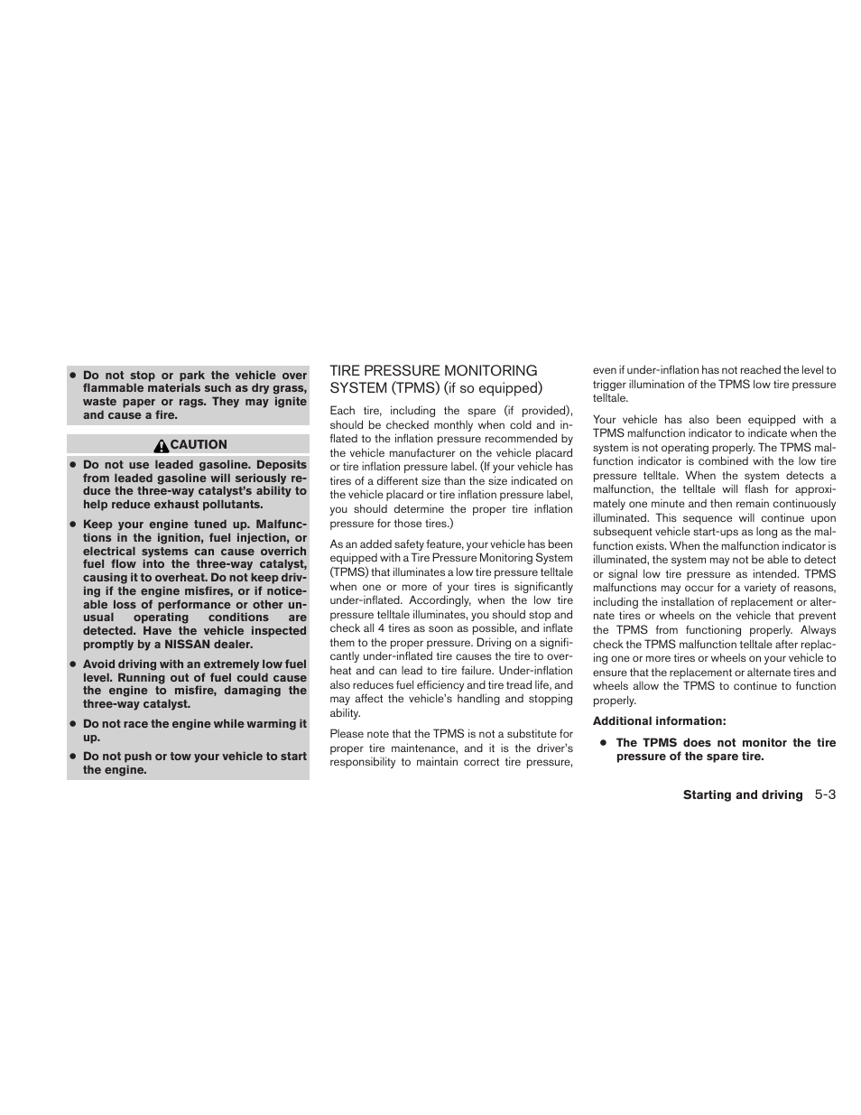 NISSAN 2010 Versa Hatchback - Owner's Manual User Manual | Page 212 / 338