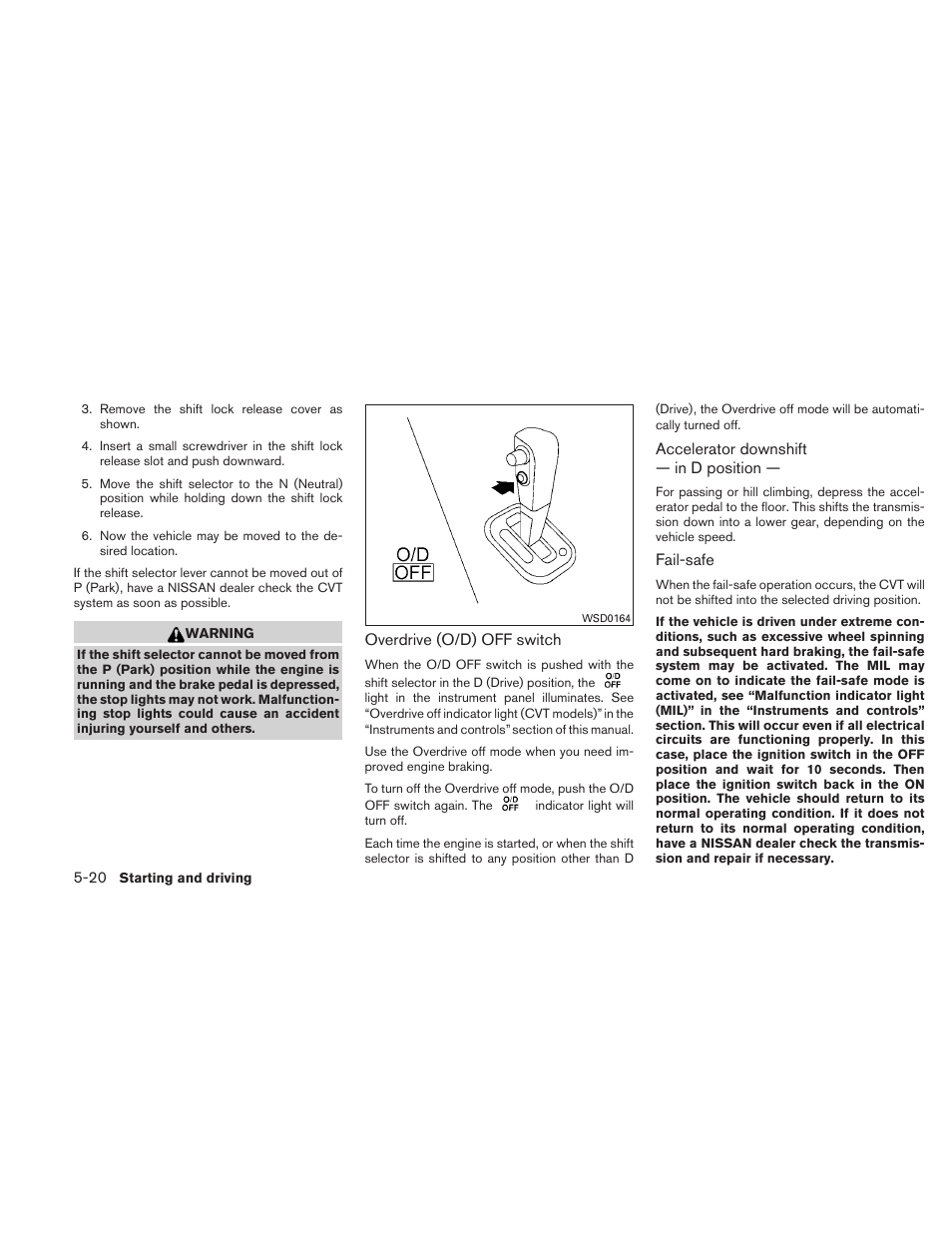 NISSAN 2010 Versa Hatchback - Owner's Manual User Manual | Page 229 / 338